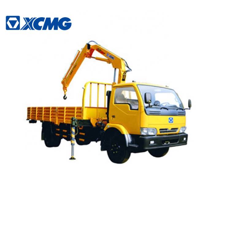 XCMG official SQ6.3ZK3Q 6.3 ton hydraulic arm knuckle boom crane lorry for sale